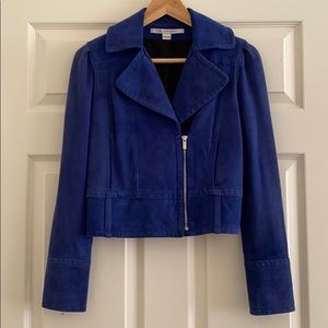 DVF suede jacket